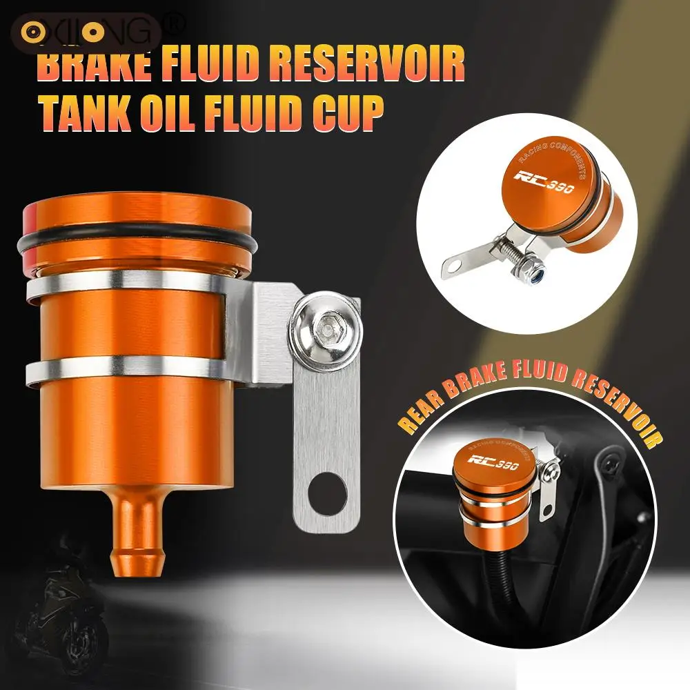 

FOR RC 390 RC390 2013 2014 2015 2016 2017 - 2023 Motorcycle Brake Clutch Tank Cylinder Fluid Oil Reservoir Cup Oil Fluid Cup