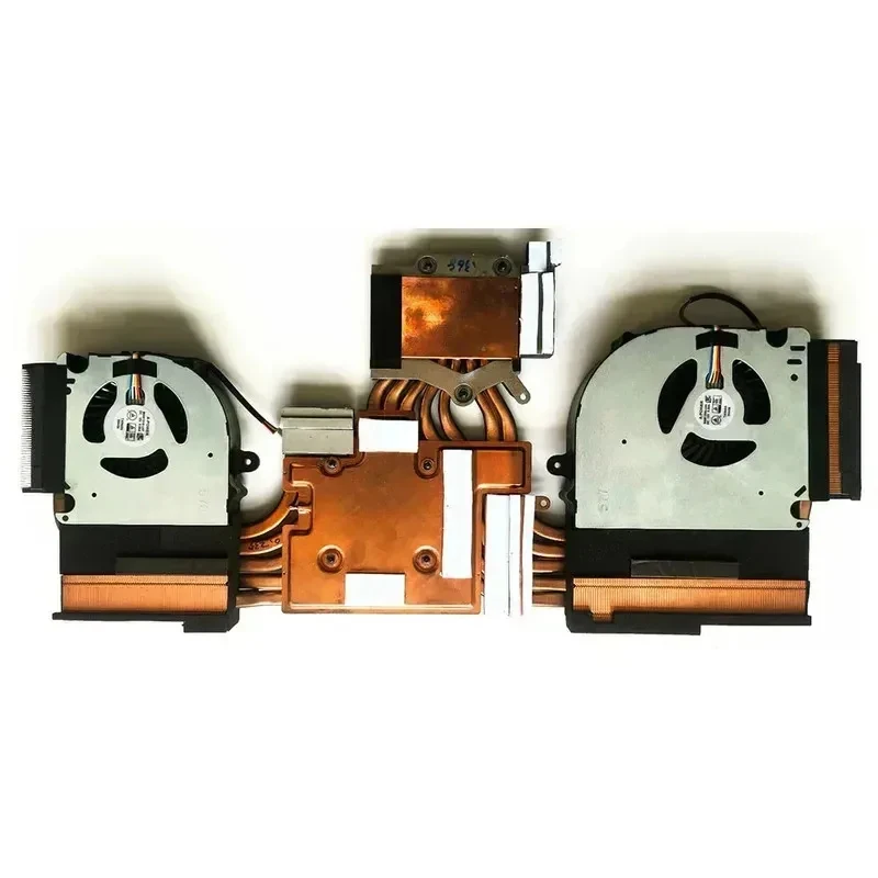 

N New CPU GPU Cooling Heatsink fan Cooler for Clevo X17SN X170 X170SM-G X7200 6-31-X17SN-104 GTX20 JM