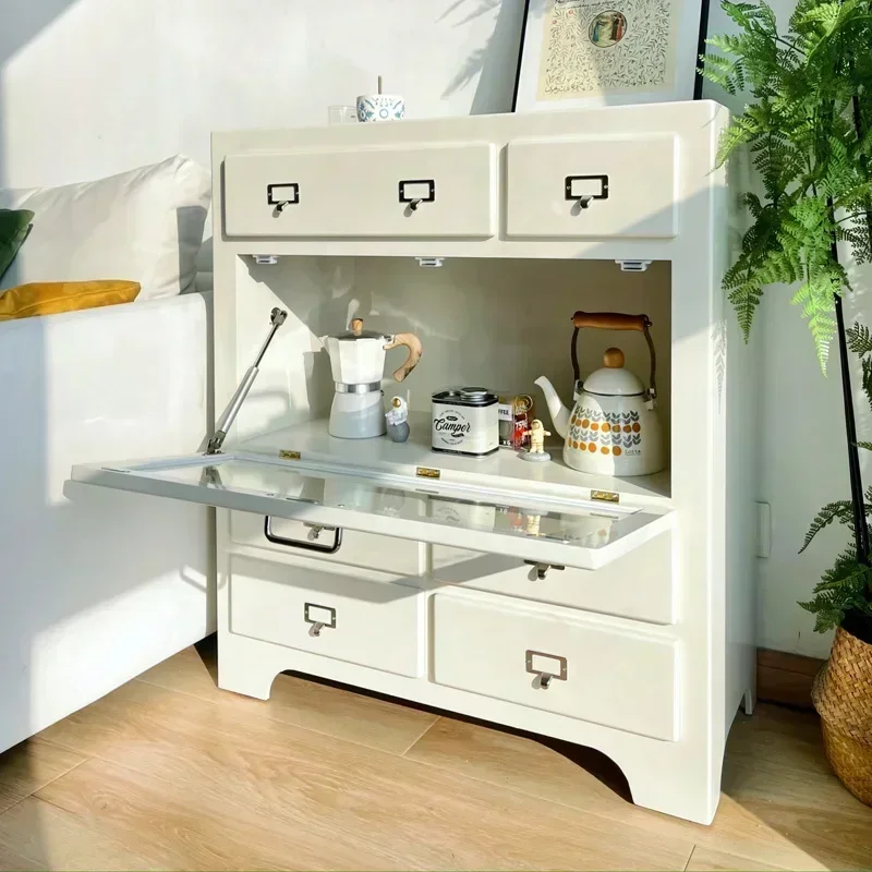 خزانة ذات 6 أدراج تعرض خزائن جانبية ودرج تخزين وخزانة مشروبات جانبية لغرفة المعيشة وغرفة النوم ومنظم تلفزيون Meuble #5