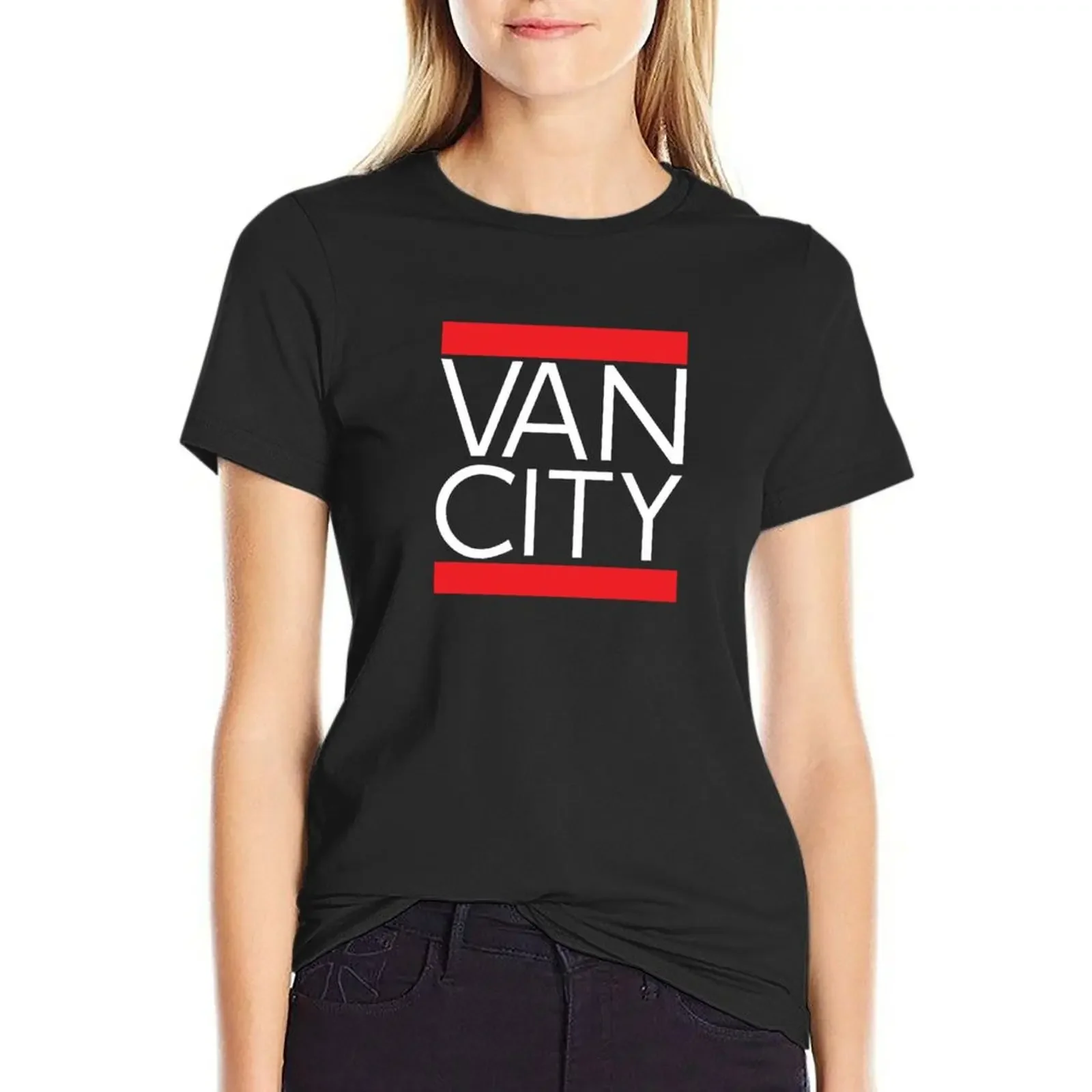 

Van City T-Shirt graphics female summer clothes Women t shirt