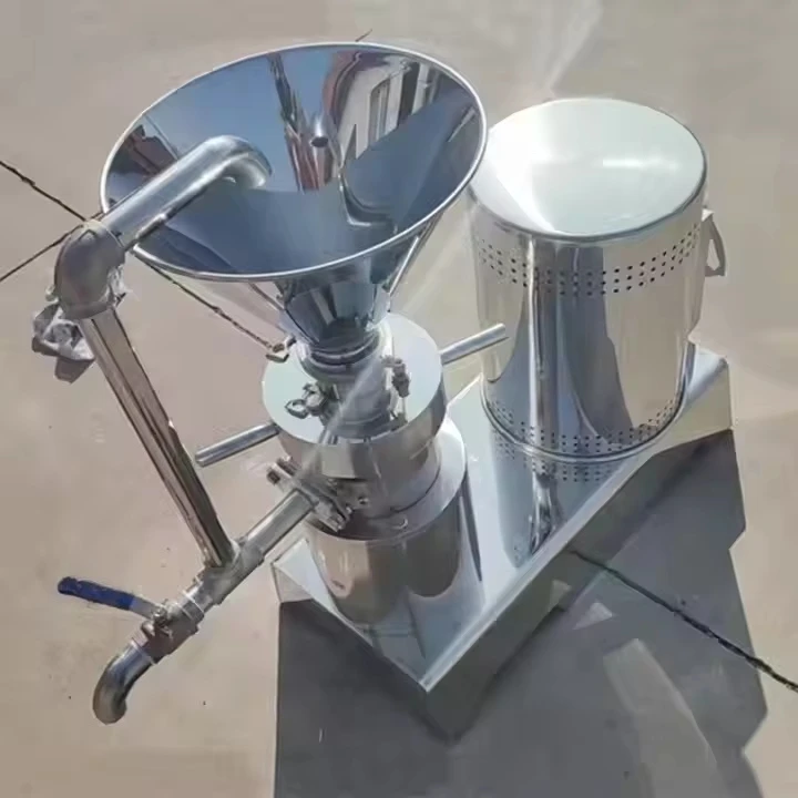 Stainless steel  small colloid grinding cocoa butter press peanut butter making machine peanut butter crusher