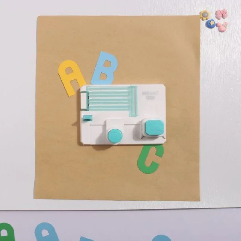 آلة نقش الحروف DIY لبطاقات المعايدة المصنوعة يدويًا، اضغط الورق اليدوي، هدايا تعليمية جديدة للأطفال