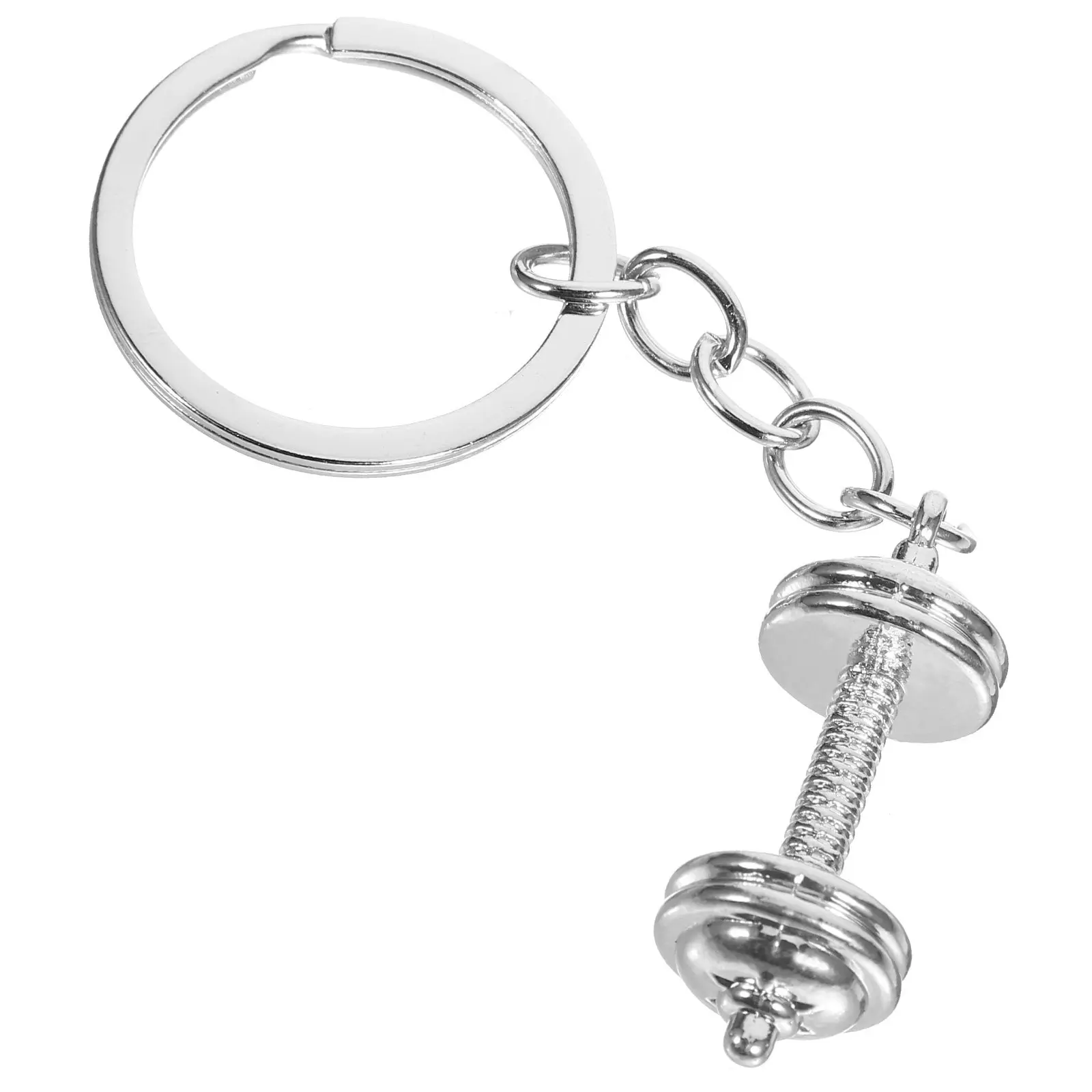 

Стильный брелок-гантель: тонкая работа, дизайн в стиле спортзала, подвеска для ключей, для мужчин и женщин, украшение для сумки, идея подарка для фитнес-энтузиастов