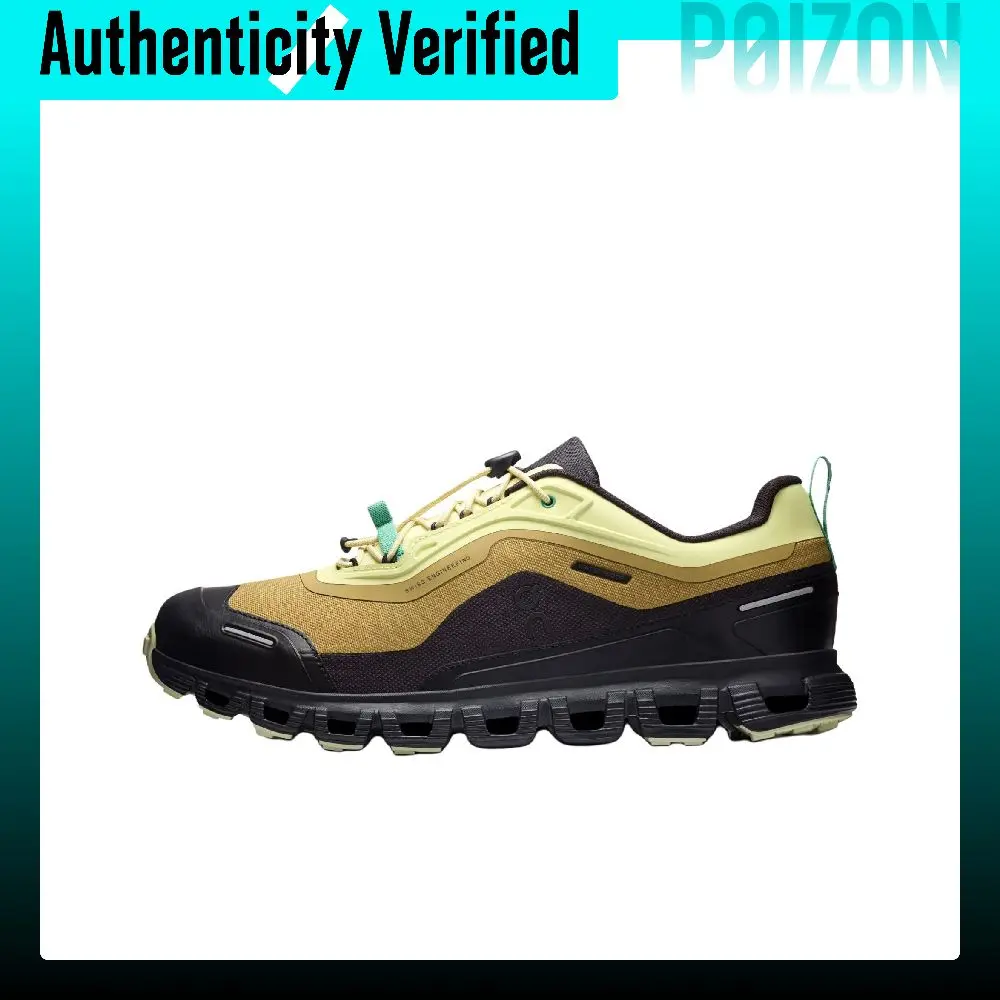 On Cloud 6 Waterproof Rebound Hiking Shoes Men's Black Brown 3MG10424660