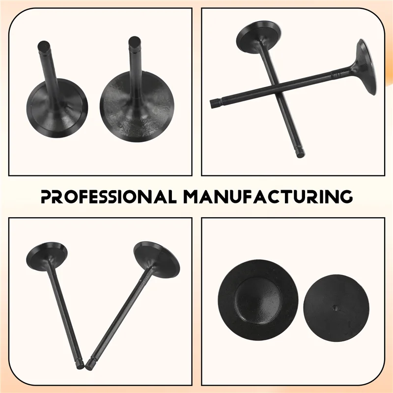 A77T-8 باريس صمام سحب المحرك وصمام العادم لاستبدال لاند روفر 5.0 508PN V8 LR010699 LR055528 #3