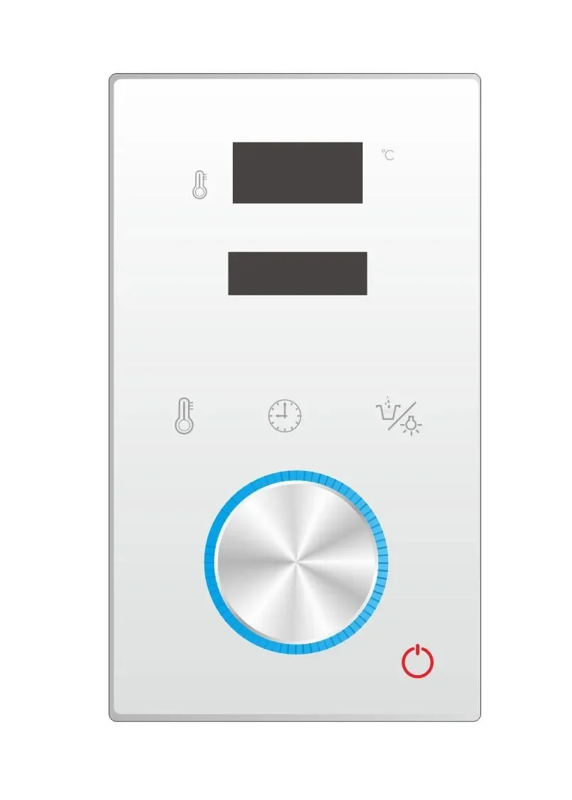 Hersteller Intelligente Dampfbadmaschine mit Controller GS08N 3KW 4,5 kW 6KW 9KW 12KW 18KW 24KW Sauna-Dampfgenerator