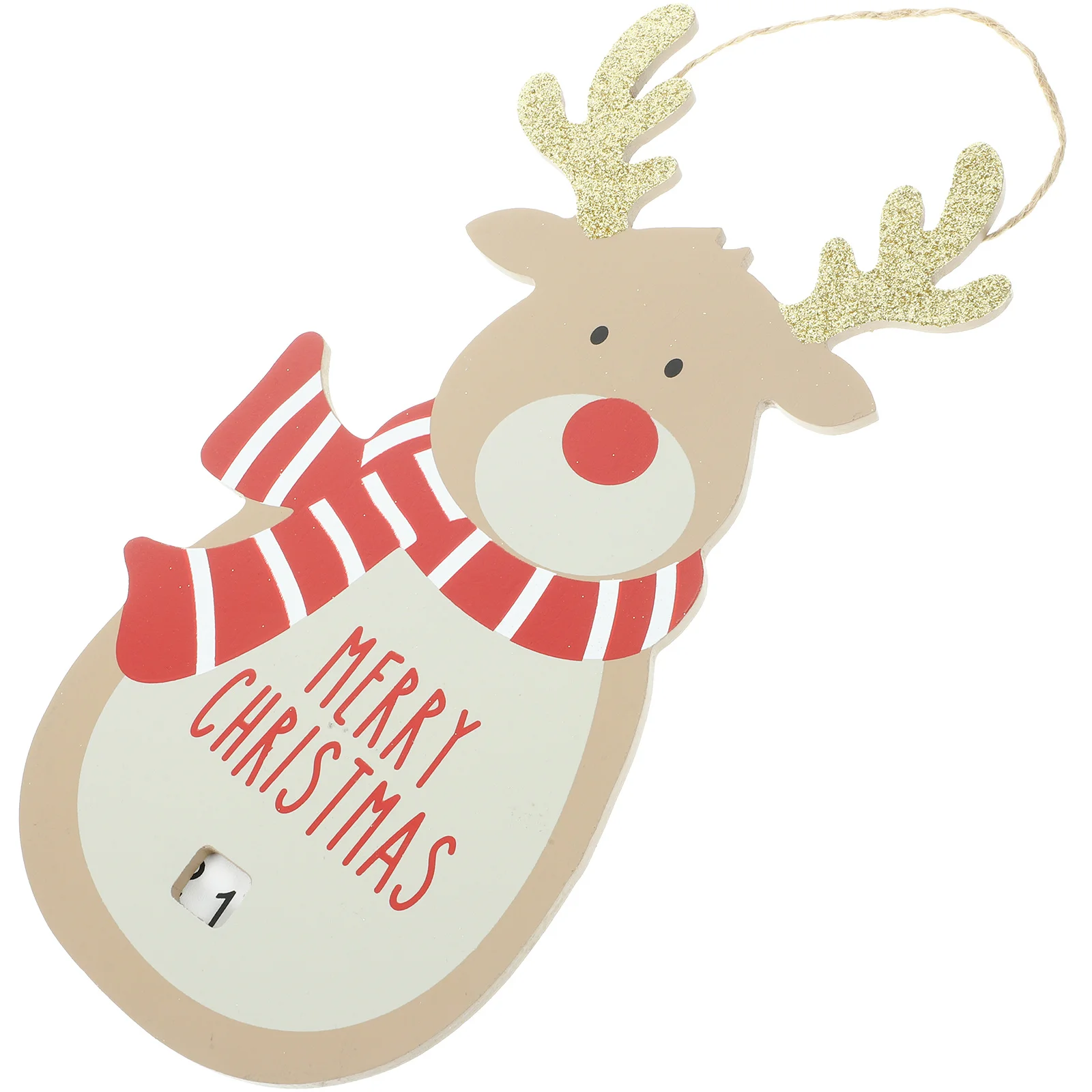 

Wood Deer Xmas Hanging Ornament Classic Christmas Tree Pendant Party Prop Holiday Decor Christmas Deer Hanging Ornament