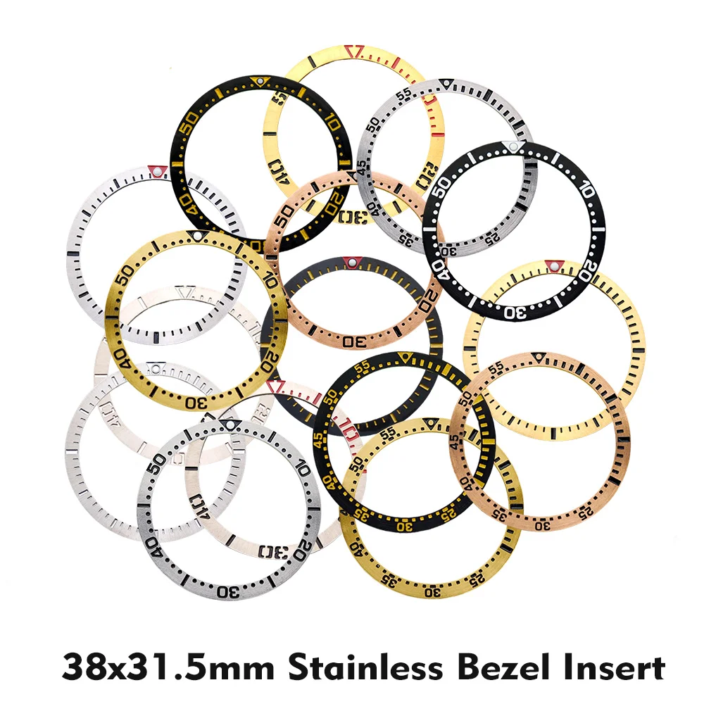 Cassa per orologio in scatola con custodia per tonno da 47 mm con inserto per lunetta 38x31,5 mm adatto per cassa con movimento 7S26 NH34 NH36 NH35 Custodie posteriori trasparenti