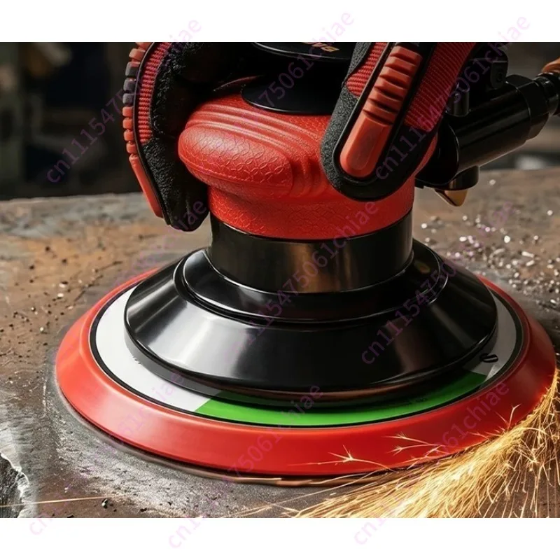Pneumatic Sandpaper Machine Factory Assembly Line High-intensity Operation Special Air Mill High-efficiency Polishing Machine
