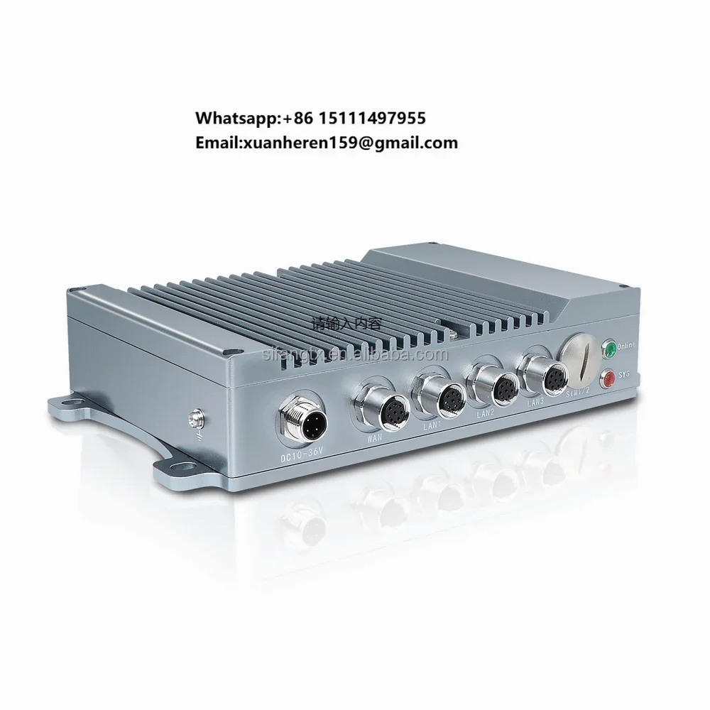 SERIALLINK Industrial 5G Car CPE Router for Off-Road Vehicle   With Dual Sim Card for Fleet Management P67 SLK-RT990-5G-A1(AE)
