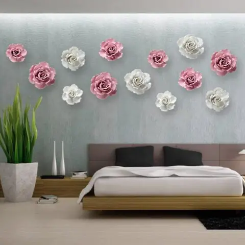 कृत्रिम फूल सिरेमिक हस्तनिर्मित नकली फूल कला पुष्प घर सजावट शादी पार्टी सहारा उत्सव अवसर वेलेंटाइन दिवस सहारा 12 best sales चीनी मिट्टी के फूल - №6