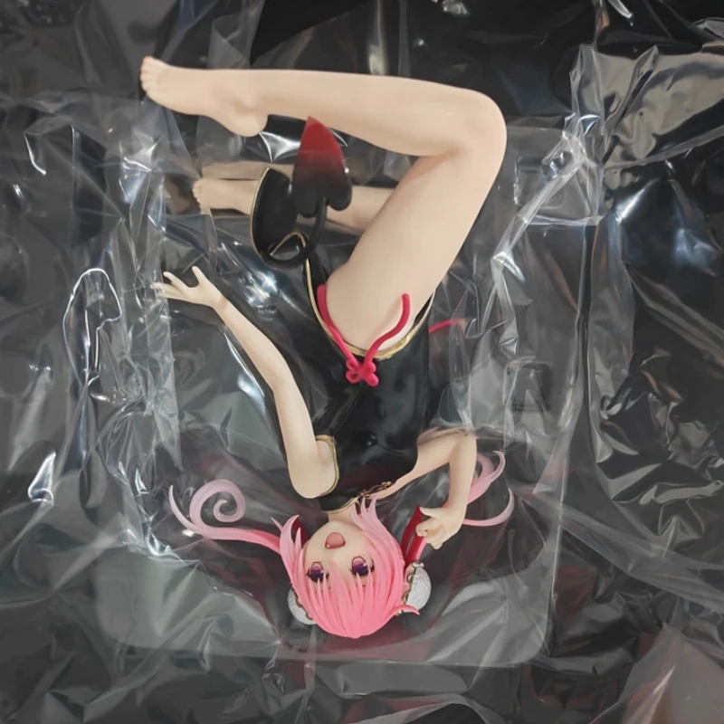 

Taito Original To Love-Ru Darkness Desktop Cute Nana Astar Deviluke Chinese Dress 13cm Anime Figure Model Toy Present In Stock