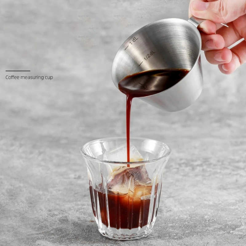 Contenitori Portabicchiere da vino in acciaio inox Misurino da caffè con