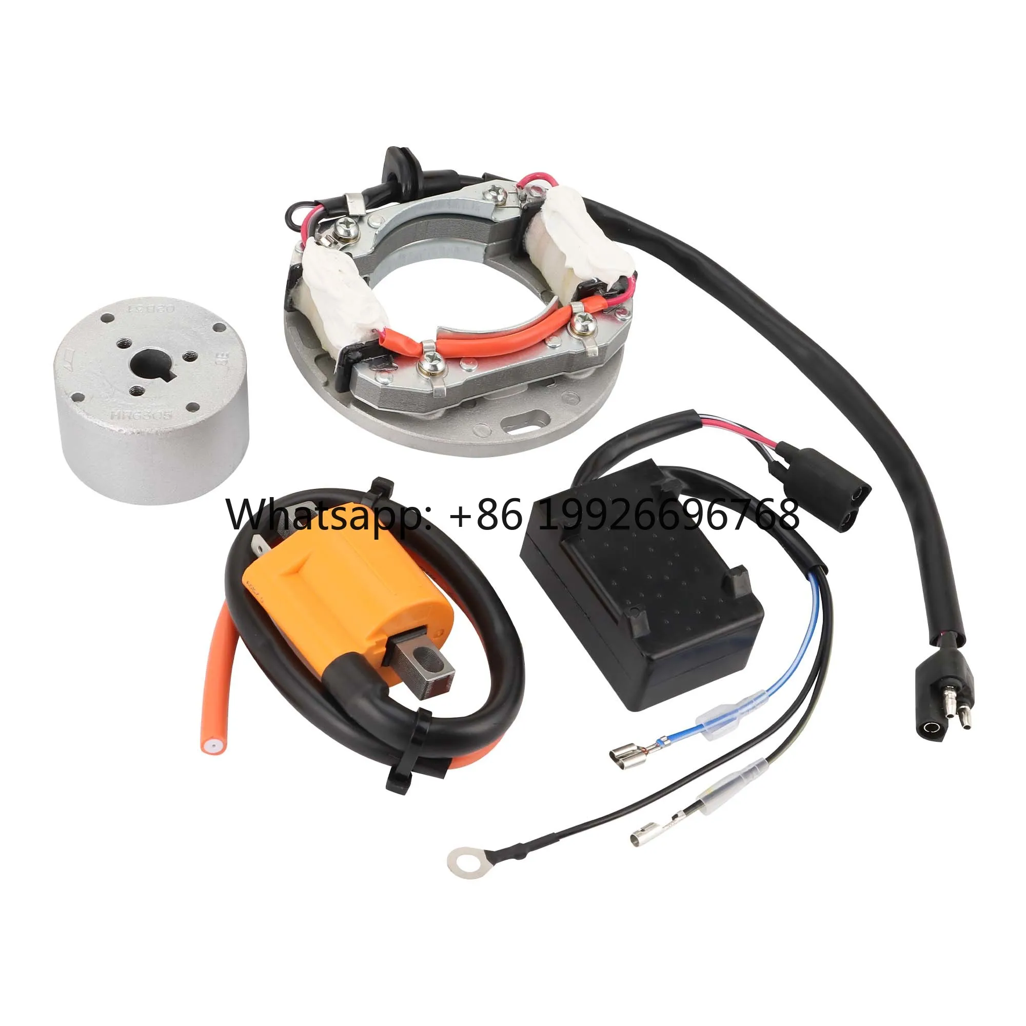 Motorcycle Ignition Coil Stator Rotor CDI Kit Replacement for Suzuki RM 80 85 85L RM80 RM85 RM85L Dirt Pit Bike