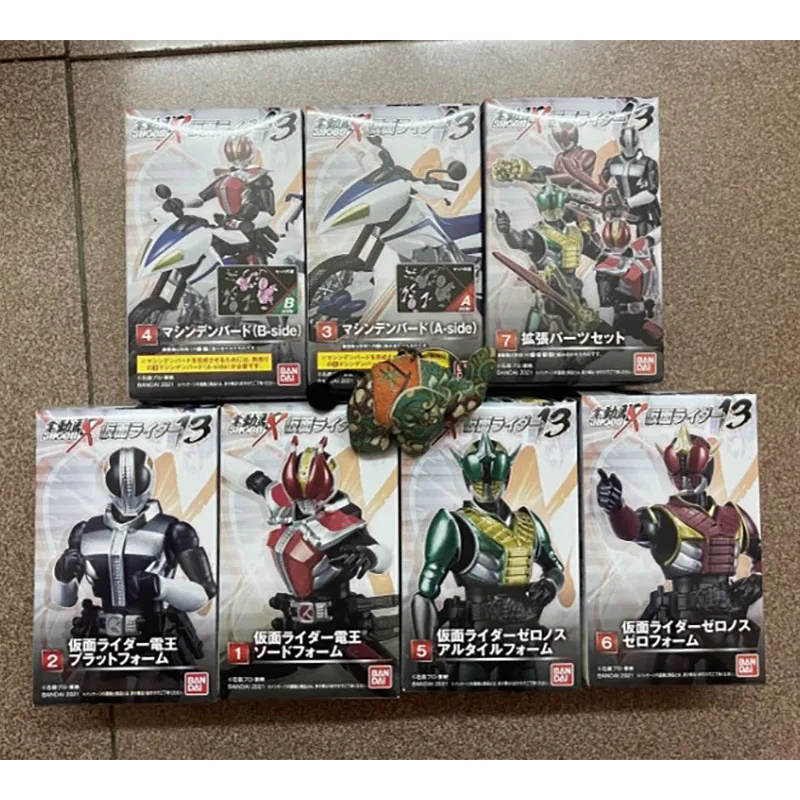 

Bandai Genuine Kamen Rider SO-DO EX CASHAPON Masked Rider Den-O Ryuki Odin Tiger Imperer Action Figure Model Ornament Toys