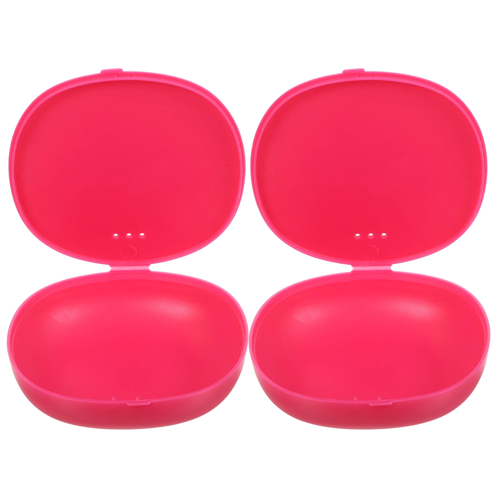

2pcs Menstrual Cup Storage Box Reusable Period Kit Pink Disc Case Portable Silicone Container Outdoor Travel Holder