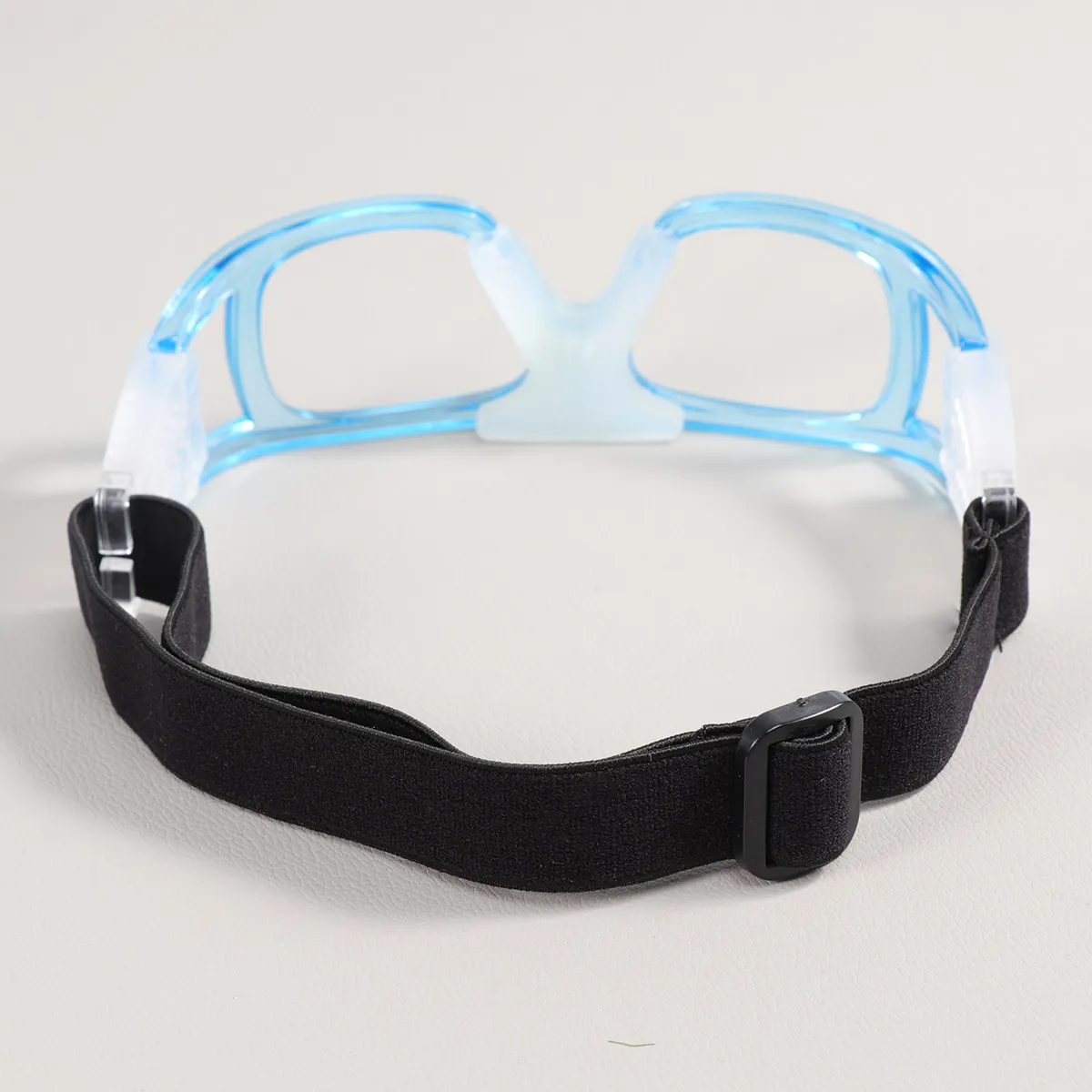 Blue Shockproof Protective Sports Goggles Uv400 Basketball Football Soccer Cycling Outdoor Safety Glasses Detachable Strap