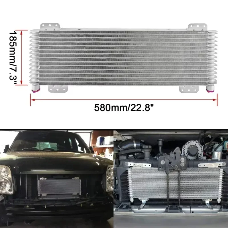 1set Low Pressure Transmission Engine Racing Car Oil Cooler Drop 40,000 GVW Max Heavy Duty Bypass Kit LPD47391