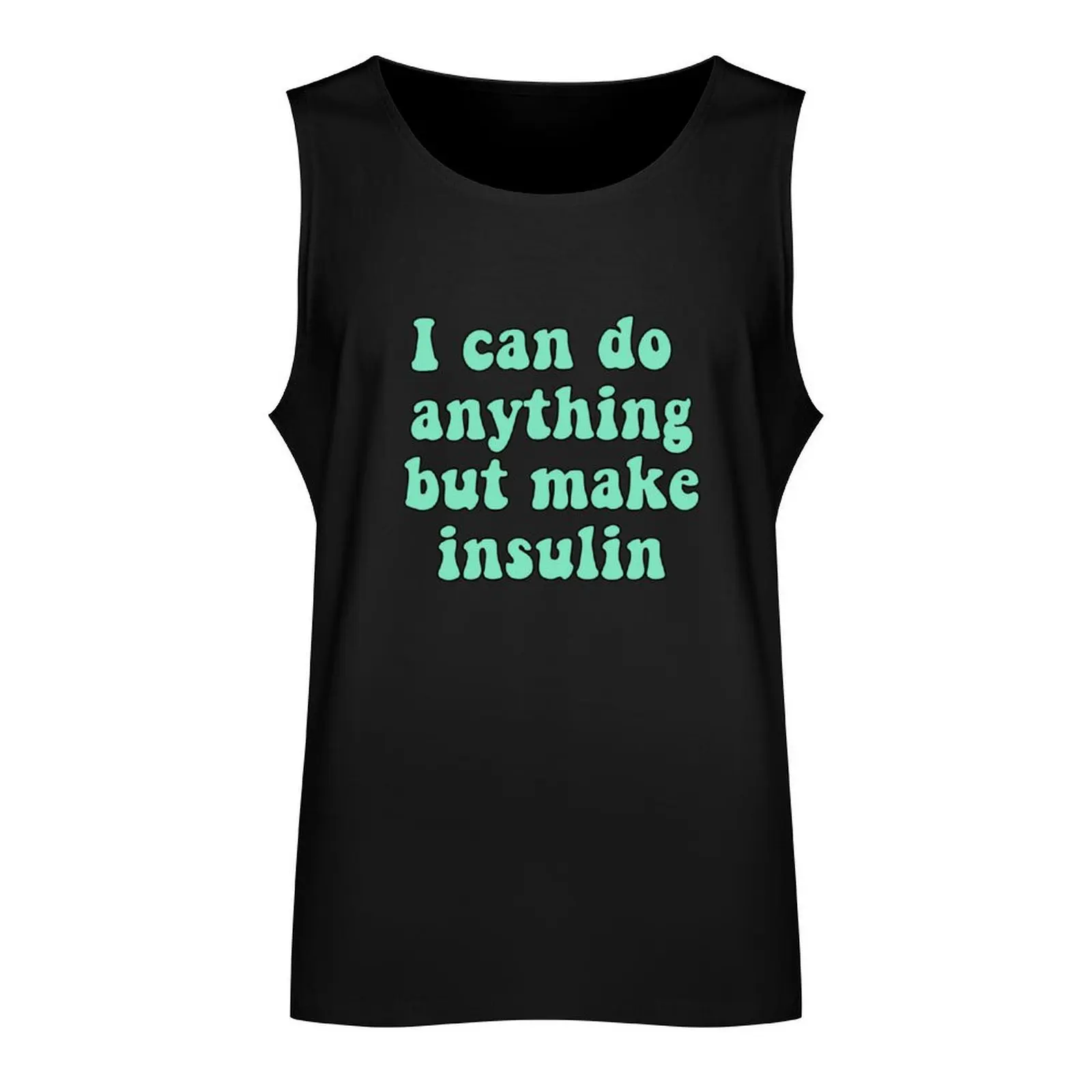 I Can Do Anything Tank Top mens gym clothes Men's sleeveless Top summer