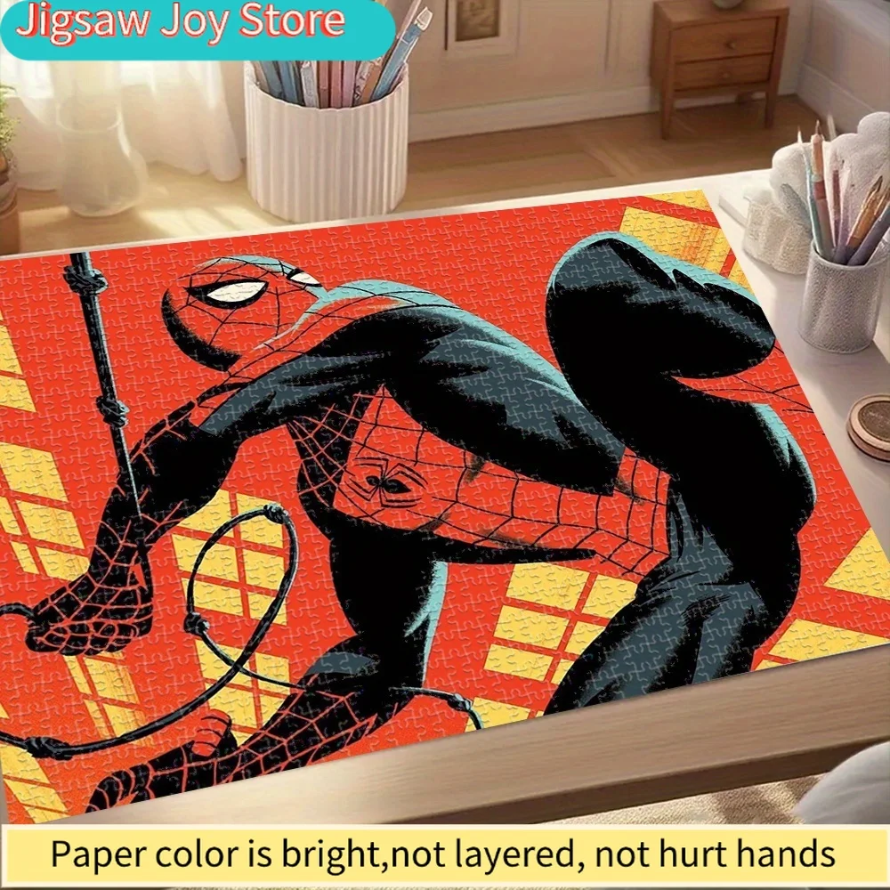 

Spider-ManPuzzle, Mini Creative Toy for Family Fun Games, Fine Craftsmanship, Wall Decoration, Suitable for Family Entertainme