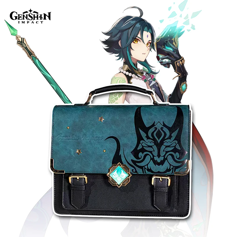 Genshin Impact Xiao animation derivative itabag backpack crossbody bag birthday gift