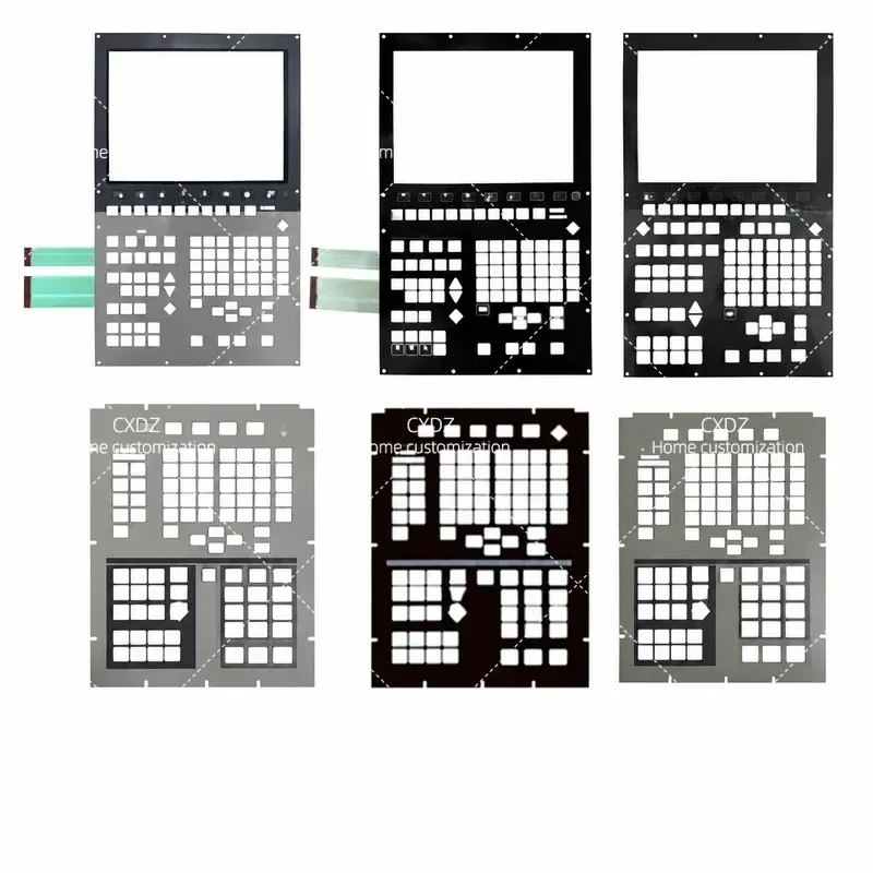 Machine Tool Button Panel Film for B00 System TC-S2A S2C DS500 700 Operation Panel with Iron Plate
