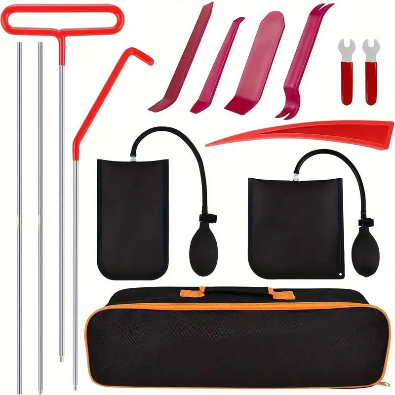 

17pcs Set of Automotive Repair Tools, Professional Emergency CarTools, Car Repair Tool Kit for Cars& Trucks, Easyto Use