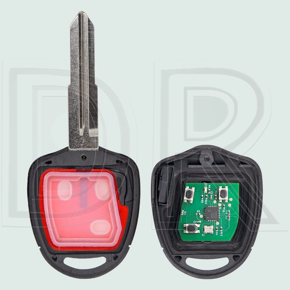DR ID46 Chip 315MHz/433MHz MIT8/MIT11 Blade Car Remote Control Key For Mitsubishi Outlander ASX Lama Shogun Lancer Triton Pajero