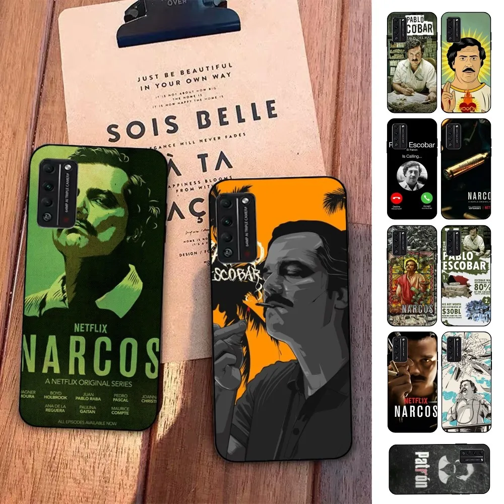 Narcos TV Series Pablo Escobar Phone Case For Huawei Honor 10 Lite 9 20 7A 9X 30 50 60 70 Pro Plus Soft Silicone Cover