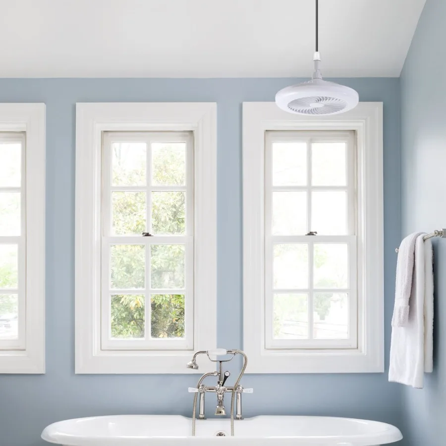 Ventiladores de teto de plástico