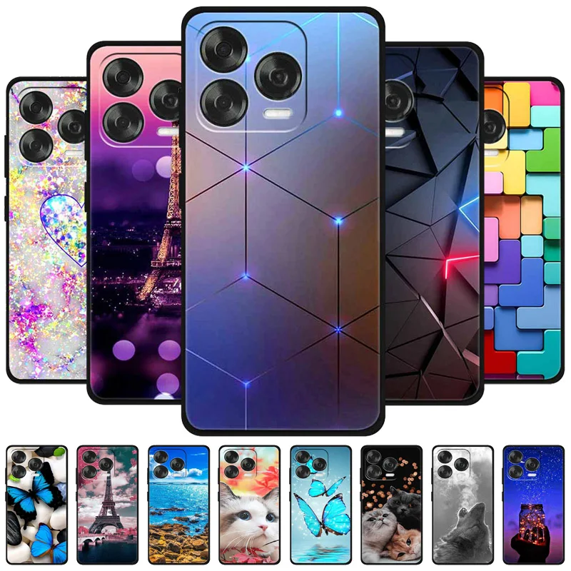 For ZTE Blade V70 Design Case Lovely Cartoon TPU Soft Silicone Back Cover for ZTE nubia V70 Design / Blade V70 Vita Phone Cases