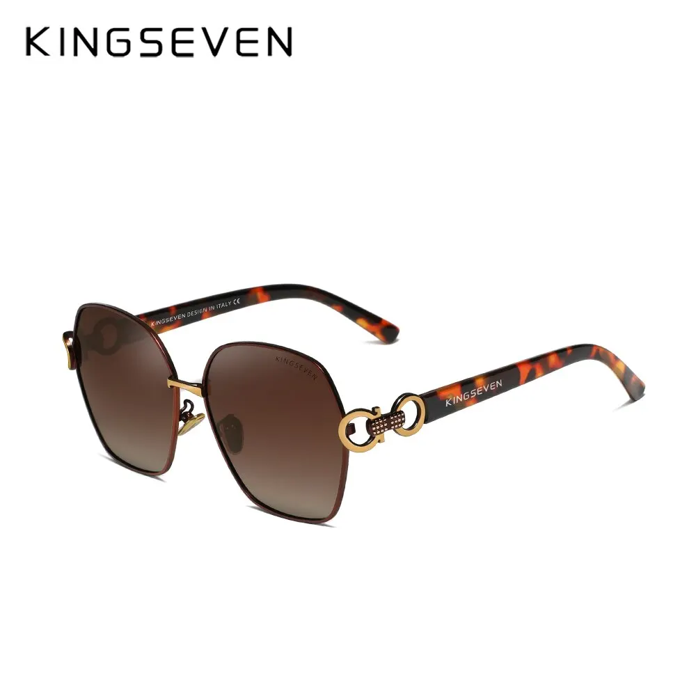 Kings even brandneue Vintage Schmetterling Sonnenbrille Frauen Retro Doppel ring Design Farbverlauf quadratische Sonnenbrille weiblich uv400