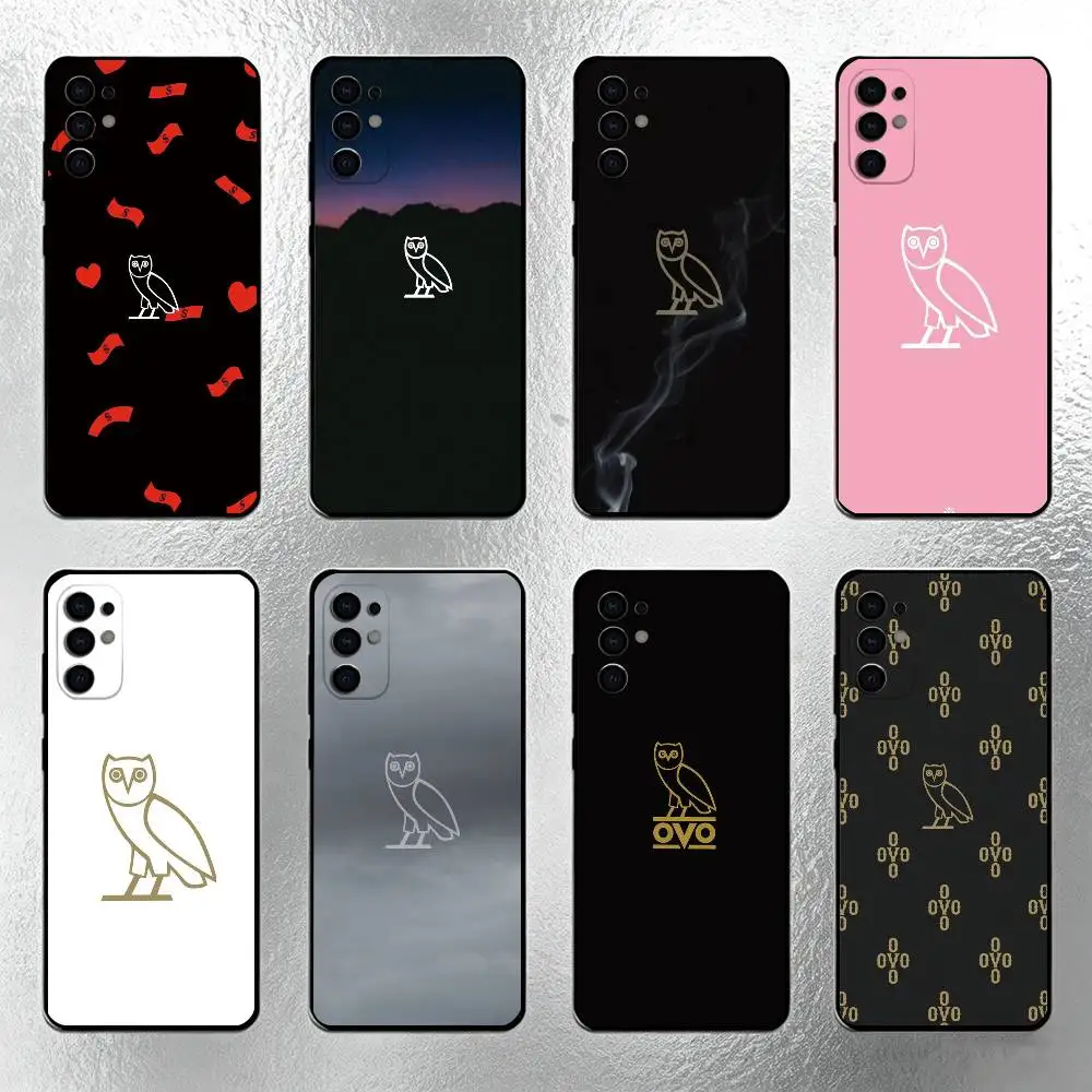 Drake O-OvO OWL Phone Case For Samsung S25,S24,S21,S22,S23,S30,Ultra,S20,Plus,Fe,Soft Silicone Black Cover