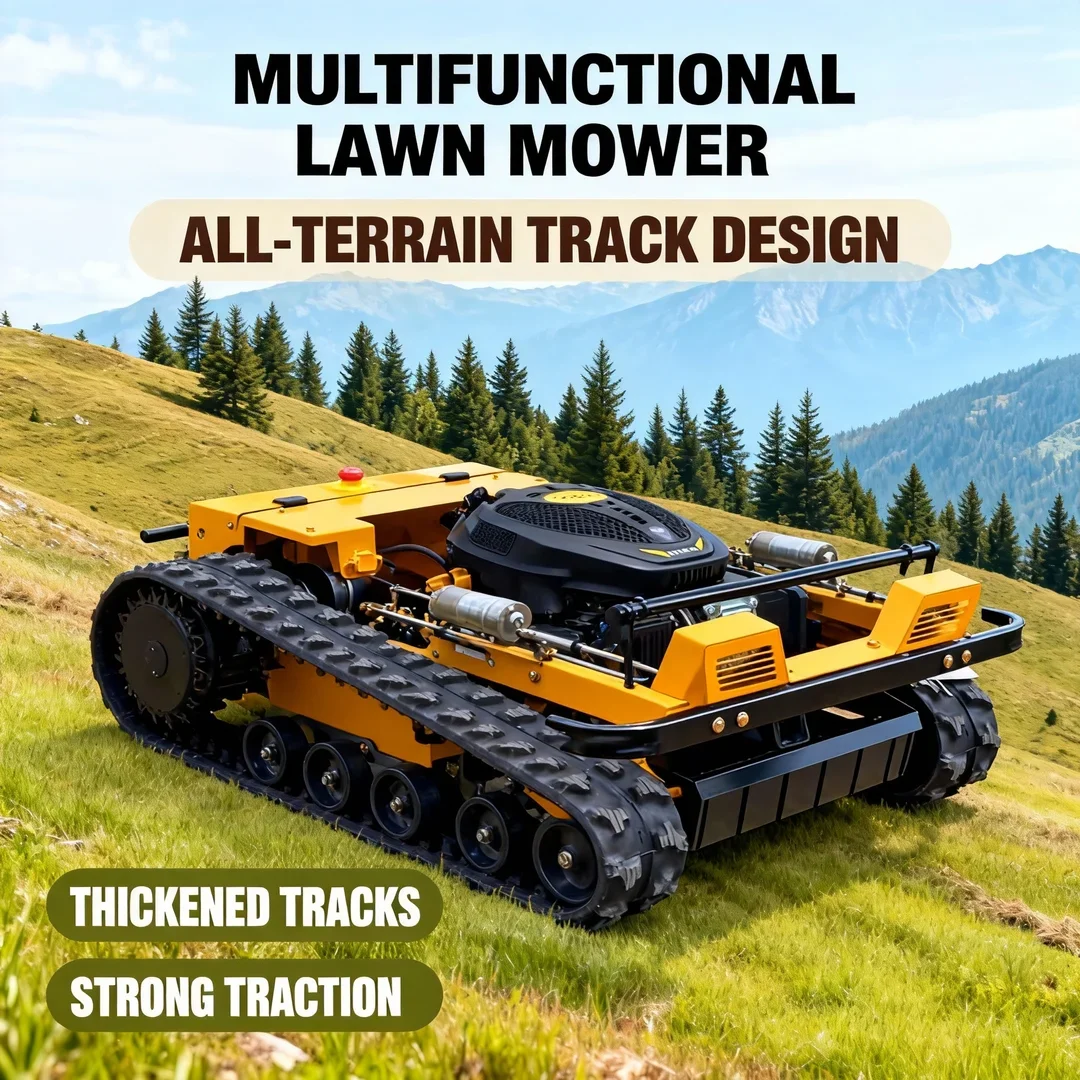 

Газонокосилка с бесщеточным двигателем на гусеничном ходу по индивидуальному заказу — подметальная машина с дистанционным управлением CE EPA с фабрики