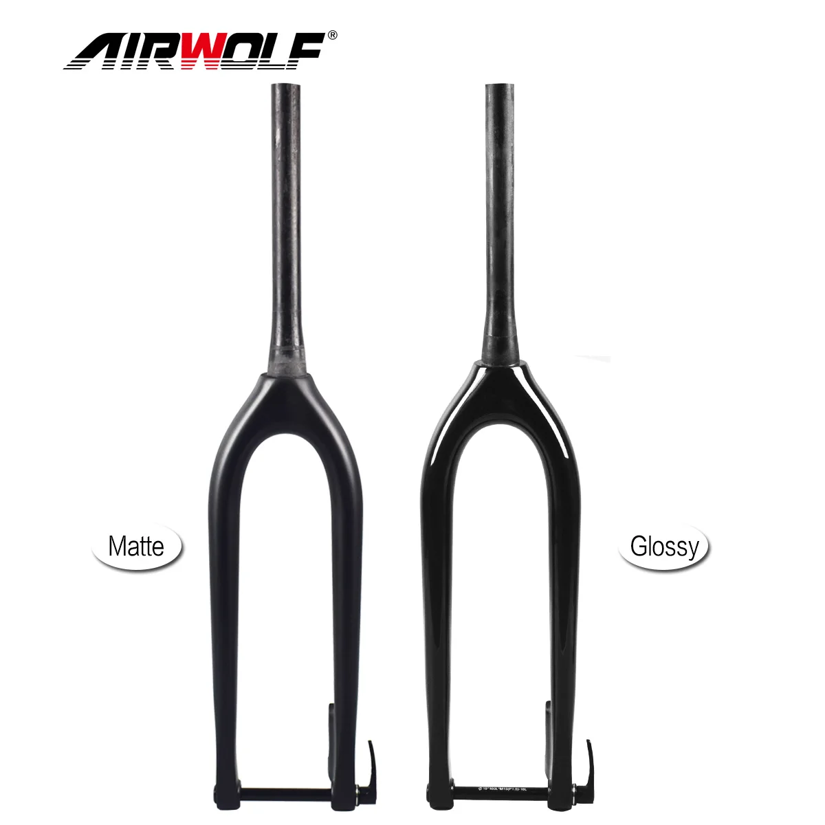 

AIRWOLF Carbon MTB Fork 29ER Mountain Bike Rigid 110*15 Thru Axle s