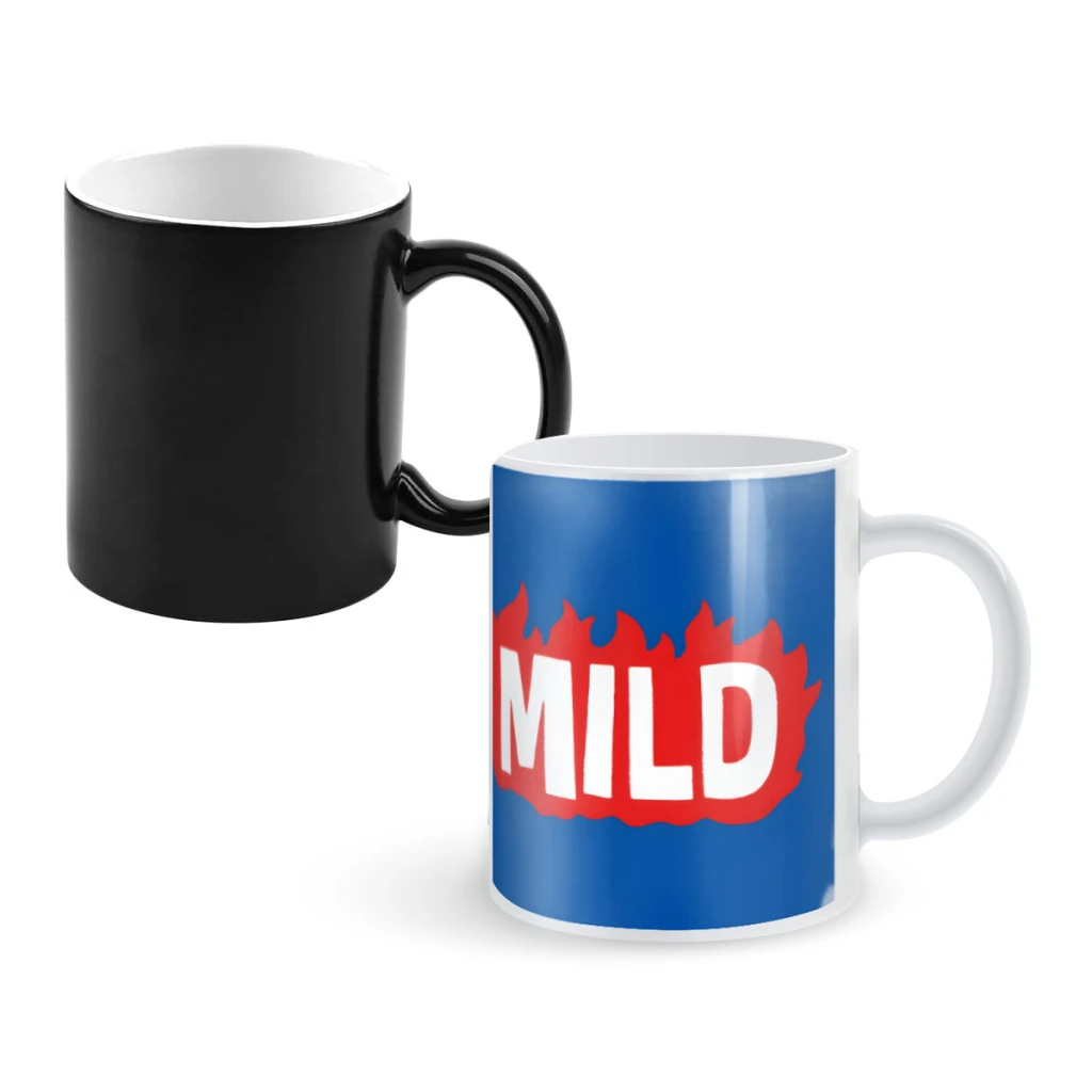 

MildCoffee Mugs And Mug Creative Color Change Tea Cup Ceramic Milk Cups Novelty Gifts