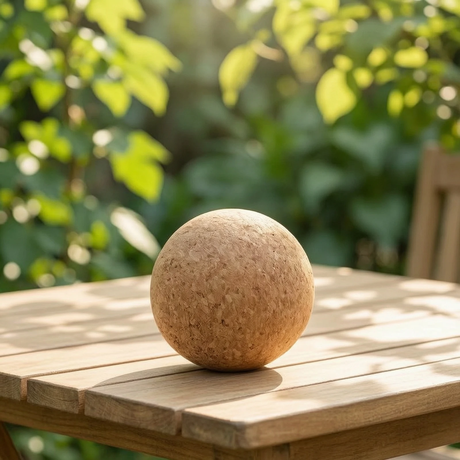 Cork Massage Ball Deep Tissue Foot Massage Ball Eco-Friendly Non for Runners, Mobility Work, Home Gym