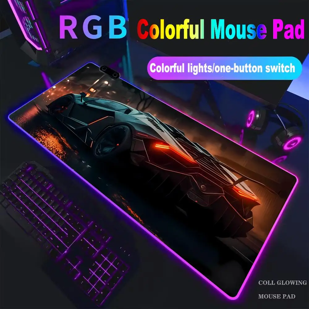 

Cool cars Large gaming mouse pad durable extended table pad office keyboard mat non-slip rubber base HYB XXC computer mouse pads