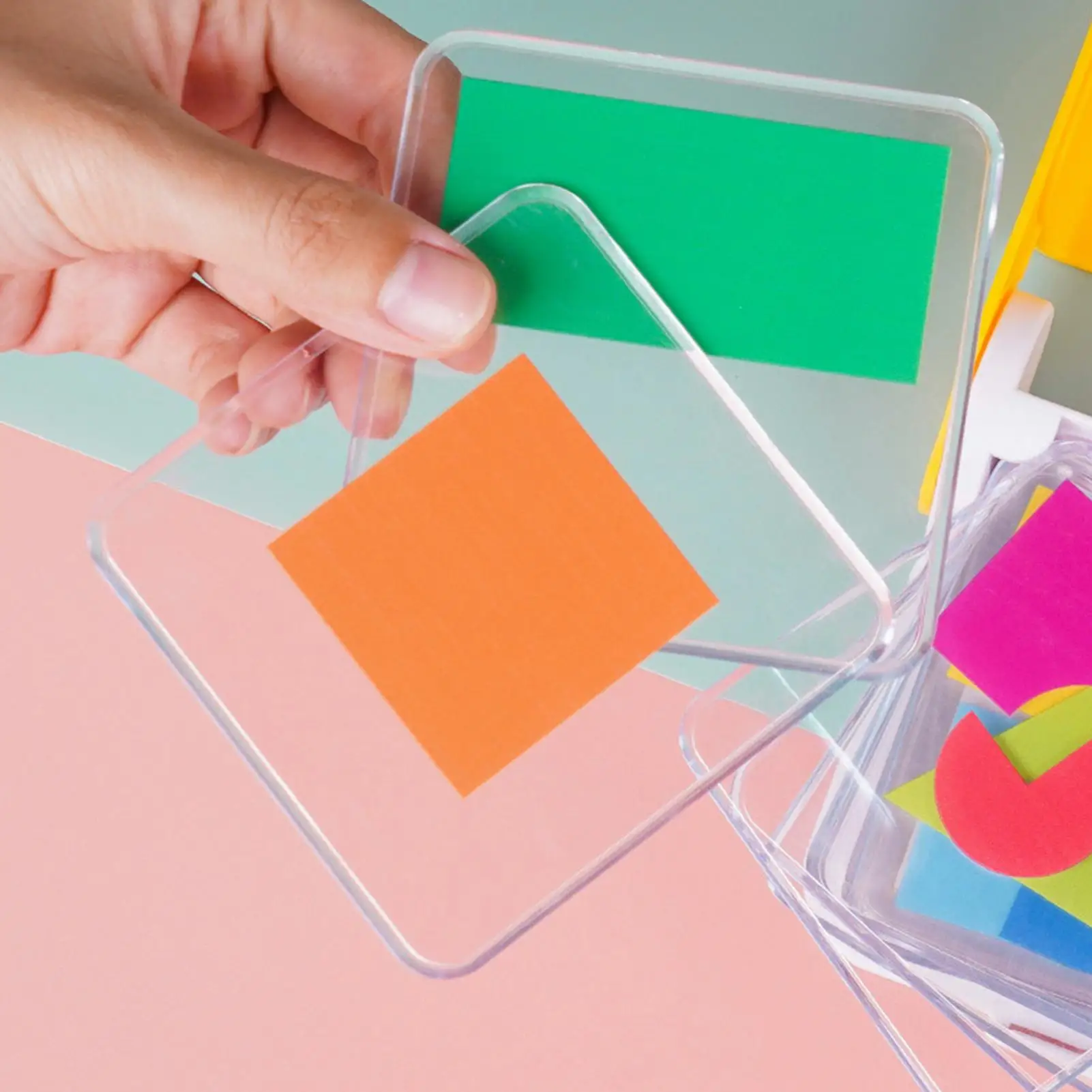 Quebra-cabeças geométricos para viagens, blocos de padrão de jogo de tabuleiro geométrico, formato colorido, brinquedos para escolas, viajando, creche