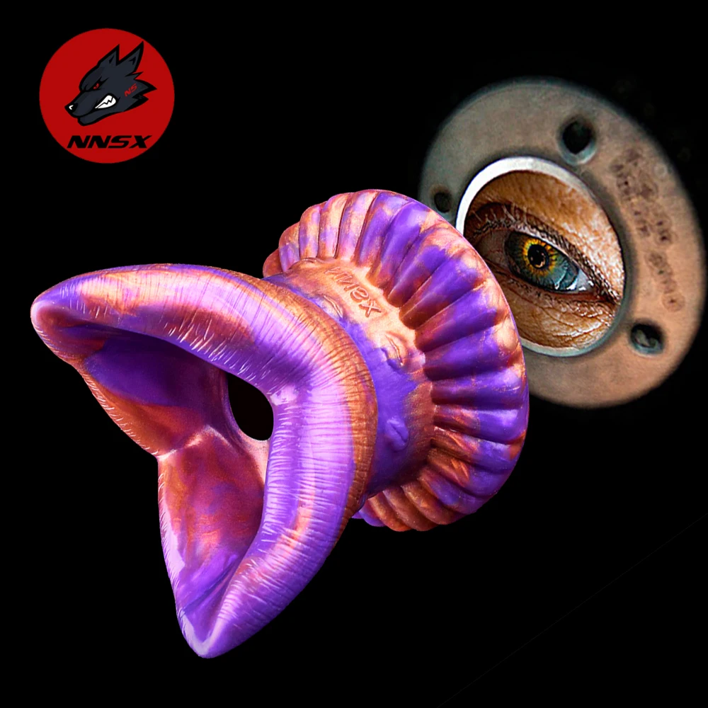 NNSX جوفاء التدريب بعقب المكونات سيليكون دسار لينة منظار حقنة شرجية الاستمناء جهاز تدليك للبروستاتا الشرج الجنس لعب للمرأة الرجال مثلي الجنس #1