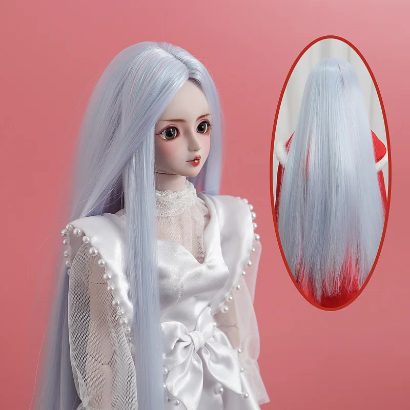 1/3 BJD Doll Hair 60cm Doll Wig Accessories (head Circumference 22-24cm) Long Hair Children's Toy Gifts Holiday Gifts