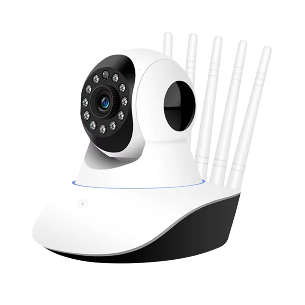

Камера-видеоняня/видеонаблюдение за животными 1080P HD WiFi с панорамированием и наклоном, автослежением, ночным видением, IP66, H.265, CMOS, поддержкой карт памяти, для умного дома