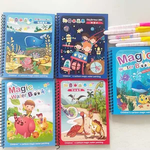 Reusable Magic Water Drawing Coloring Book for Children, Early Sensory Education, Birthday Gift, Montessori Toys, Hot Sale 10 main sales toys for children - №6