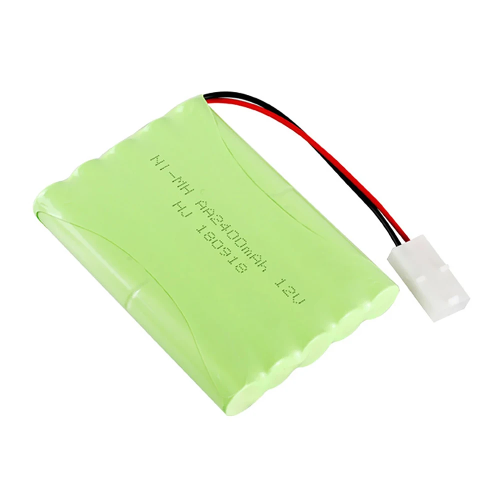 1Pc/Lot 12v 2400mah Ni-MH Battery For Rc toy Car Tanks Trains Robot Boat Gun Ni-MH AA 200mah 12v Rechargeable Battery