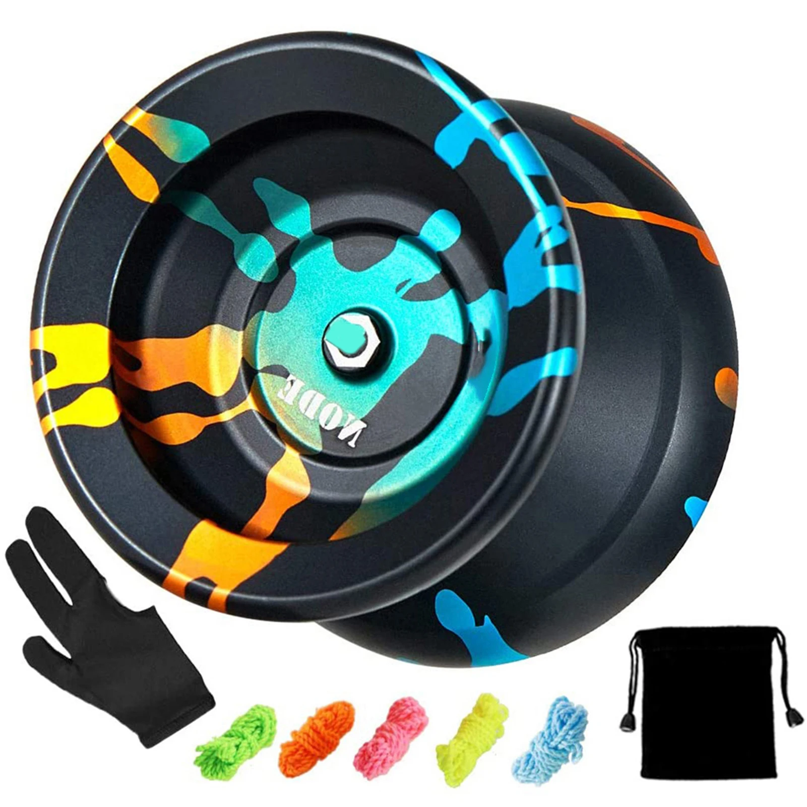 【Sale】Professional Magic Yoyo K1/A1/X2/T5/T6/T8 Spin ABS Yoyo 8 Ball KK Bearing with Spinning String for Kids Classic Baby Toys