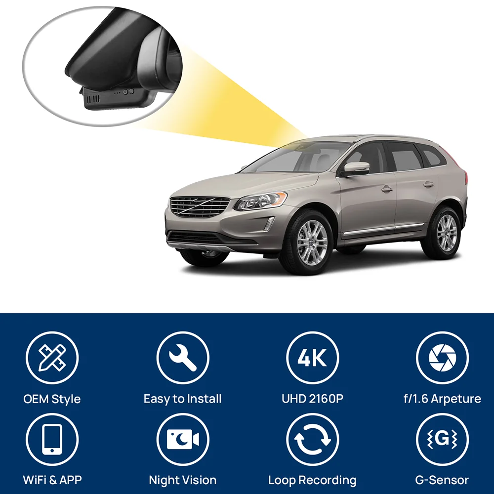 Customized OEM plug and play For Volvo XC60 Low configuration version Model Year 2014 to 2017