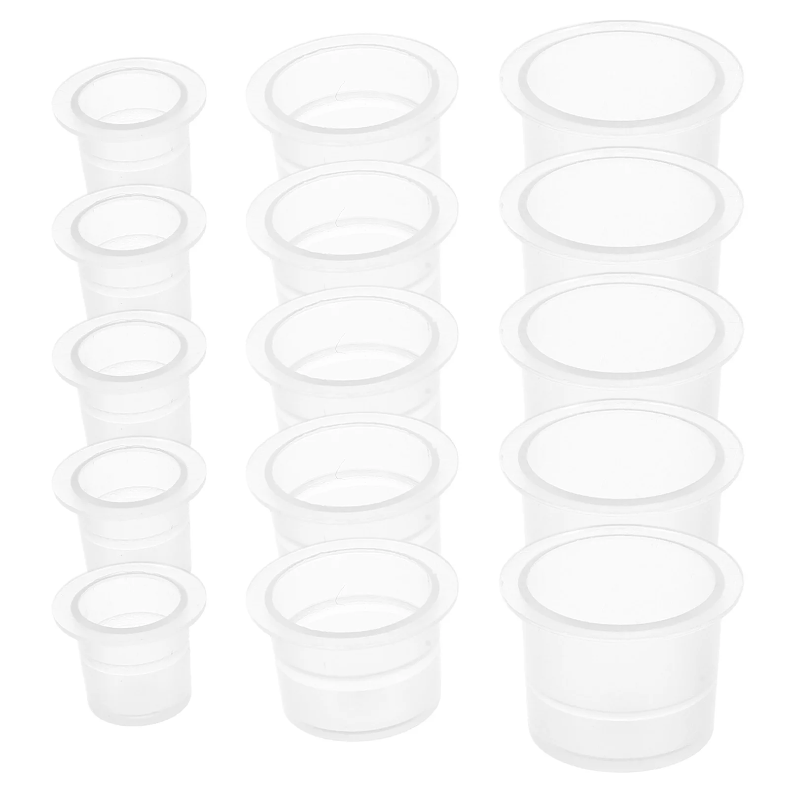 

300pcs Pigment Mixing Cups Clear Plastic Color Mixing Containers For Oil Paint Watercolor Palette Cup Kit Painting Supplies Art