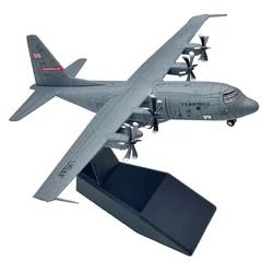 1:200 1/200 escala eua lockheed C-130 hercules transporte aeronaves diecast metal avião militar modelo crianças brinquedo