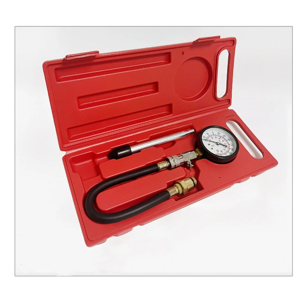 G324 Cylinder Pressure Gauge Rod Motorcycle Automotive Pressure Tester