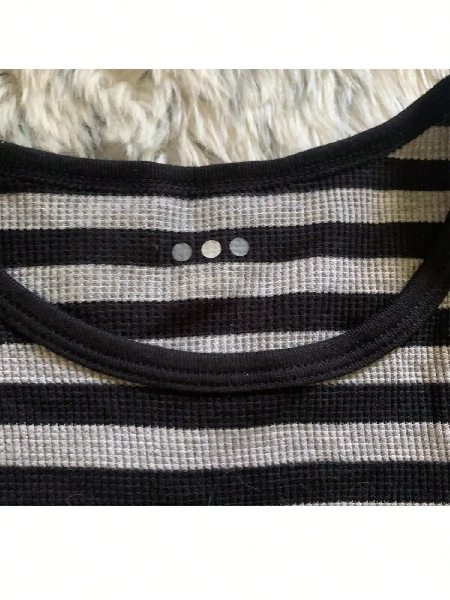 Y2K grunge gestreepte top met lange mouwen, nep-tweedelig, slim fit, gothic esthetische top